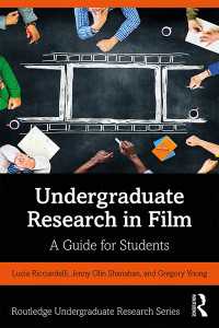 学部生のための映画研究ガイド<br>Undergraduate Research in Film : A Guide for Students