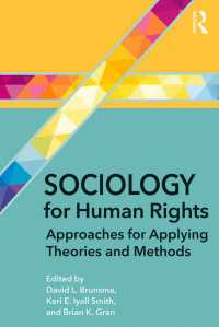 人権の社会学入門<br>Sociology for Human Rights : Approaches for Applying Theories and Methods