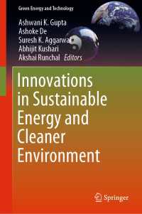 Innovations in Sustainable Energy and Cleaner Environment