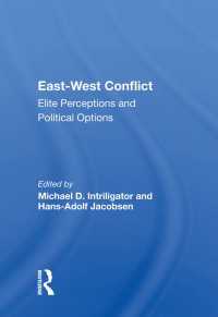 East-West Conflict : Elite Perceptions and Political Options（1 DGO）
