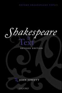 Shakespeare and Text / Jowett, John ＜電子版＞ - 紀伊國屋