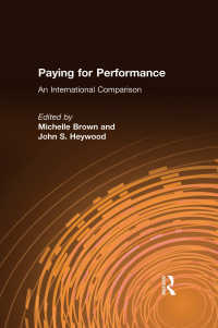 業績給の国際比較<br>Paying for Performance: An International Comparison : An International Comparison