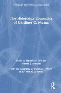 The Heterodox Economics of Gardiner C. Means