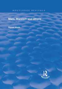 Marx, Marxism and Utopia（1 DGO）