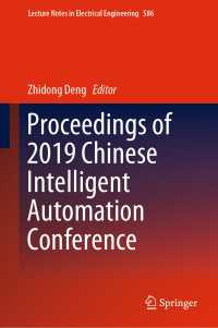 Proceedings of 2019 Chinese Intelligent Automation Conference