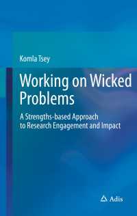 Working on Wicked Problems : A Strengths-based Approach to Research Engagement and Impact