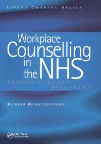 Workplace Counselling in the NHS : Person-Centred Dialogues