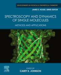 Spectroscopy and Dynamics of Single Molecules : Methods and Applications