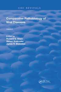 Comparitive Pathobiology of Viral Diseases : Volume 2（1 DGO）