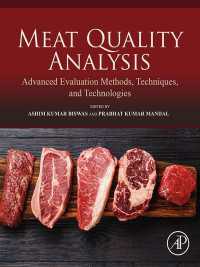 Meat Quality Analysis : Advanced Evaluation Methods, Techniques, and Technologies