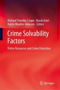 Crime Solvability Factors : Police Resources and Crime Detection