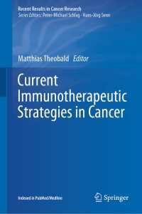 Current Immunotherapeutic Strategies in Cancer〈1st ed. 2020〉