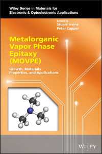 有機金属気相エピタキシー（MOVPE）：成長・材料特性・応用<br>Metalorganic Vapor Phase Epitaxy (MOVPE) : Growth, Materials Properties, and Applications