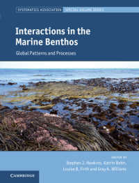 Interactions in the Marine Benthos : Global Patterns and Processes