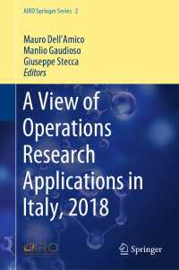 A View of Operations Research Applications in Italy, 2018