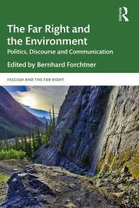 極右による環境論<br>The Far Right and the Environment : Politics, Discourse and Communication