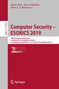 Computer Security – ESORICS 2019 : 24th European Symposium on Research in Computer Security, Luxembourg, September 23–27, 2019, Proceedings, Part II