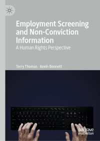 Employment Screening and Non-Conviction Information : A Human Rights Perspective