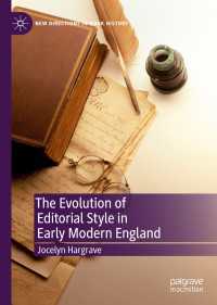 The Evolution of Editorial Style in Early Modern England