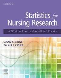 Statistics for Nursing Research - E-Book : Statistics for Nursing Research - E-Book（3）
