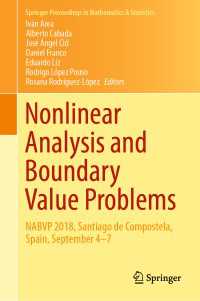 Nonlinear Analysis and Boundary Value Problems : NABVP 2018, Santiago de Compostela, Spain, September 4-7