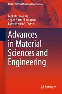 Advances in Material Sciences and Engineering