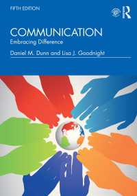 差異を乗り越えるコミュニケーション入門（第５版）<br>Communication : Embracing Difference（5）
