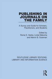 Publishing in Journals on the Family : Essays on Publishing