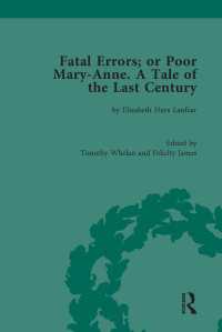 Fatal Errors; or Poor Mary-Anne. A Tale of the Last Century : by Elizabeth Hays Lanfear