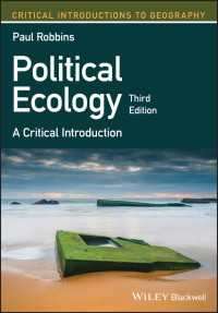 政治生態学：批判的入門（第３版）<br>Political Ecology : A Critical Introduction（3）