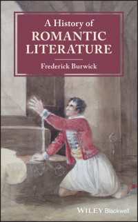 ブラックウェル版　ロマン主義文学史<br>A History of Romantic Literature