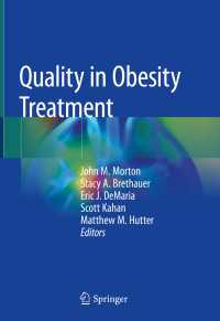 Quality in Obesity Treatment〈1st ed. 2019〉