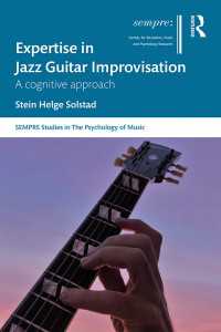 Expertise in Jazz Guitar Improvisation : A Cognitive Approach