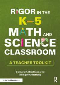 Rigor in the K–5 Math and Science Classroom : A Teacher Toolkit