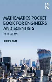 工業数学ポケットブック（第５版）<br>Mathematics Pocket Book for Engineers and Scientists（5）
