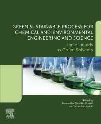 化学・環境工学のための持続可能なプロセス<br>Green Sustainable Process for Chemical and Environmental Engineering and Science : Ionic Liquids as Green Solvents