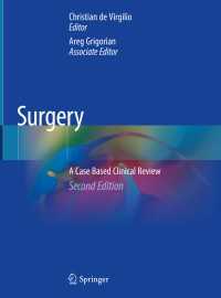 症例ベースの外科臨床レビュー（第２版）<br>Surgery〈2nd ed. 2020〉 : A Case Based Clinical Review（2）