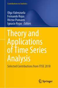 Theory and Applications of Time Series Analysis : Selected Contributions from ITISE 2018