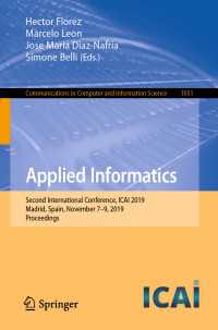 Applied Informatics : Second International Conference, ICAI 2019, Madrid, Spain, November 7–9, 2019, Proceedings