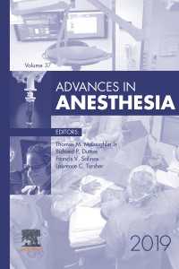 Advances in Anesthesia 2019 : Advances in Anesthesia 2019