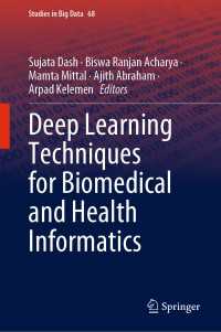 生医学・保健情報学のための深層学習技術<br>Deep Learning Techniques for Biomedical and Health Informatics