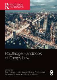ラウトレッジ版　エネルギー法ハンドブック<br>Routledge Handbook of Energy Law