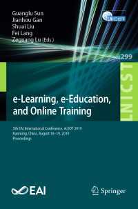 e-Learning, e-Education, and Online Training : 5th EAI International Conference, eLEOT 2019, Kunming, China, August 18–19, 2019, Proceedings