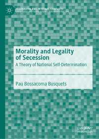 Morality and Legality of Secession : A Theory of National Self-Determination