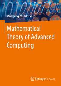 Mathematical Theory of Advanced Computing〈1st ed. 2020〉