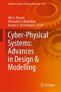 Cyber-Physical Systems: Advances in Design & Modelling