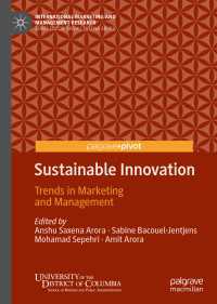 Sustainable Innovation : Trends in Marketing and Management