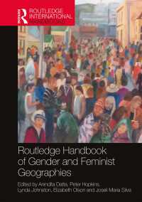 ラウトレッジ版　ジェンダー・フェミニズム地理学ハンドブック<br>Routledge Handbook of Gender and Feminist Geographies