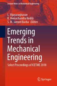 Emerging Trends in Mechanical Engineering : Select Proceedings of ICETME 2018