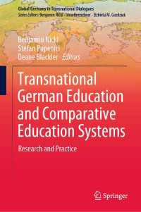 Transnational German Education and Comparative Education Systems : Research and Practice